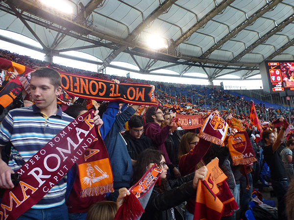 AS Roma supporters
